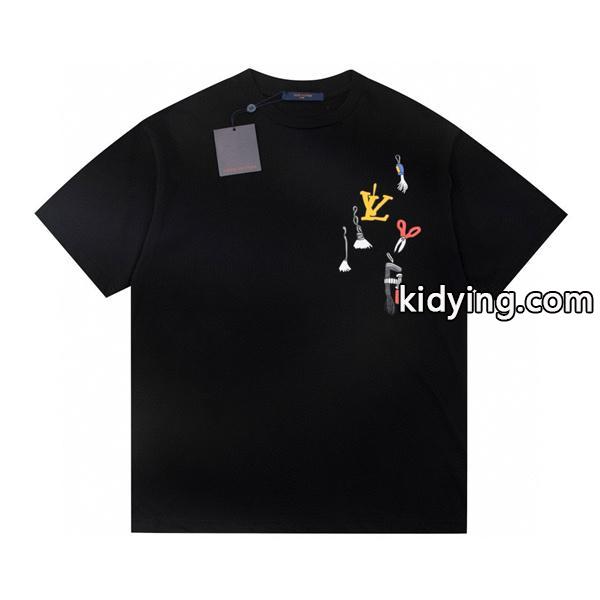 今季はファション感漂うTシャツ/半袖人気トレンドファッション ルイ ヴィトン 2色可選 LOUIS VUITTON_ブランド コピー 激安(日本最大級)-0