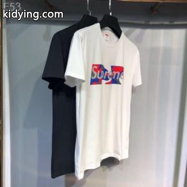 素敵カジュアルの春夏コレクション 2019春夏は人気定番SUPREME  Tシャツ/半袖 2色可選 シュプリーム_半袖Tシャツ_メンズファッション_スーパーコピーブランド激安通販 専門店-0