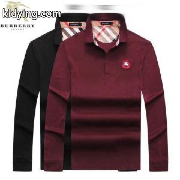 保温性の高い バーバリー BURBERRY  期間限定セール 長袖 Tシャツ 2色可選 2018人気の主流アイテム_長袖Tシャツ_メンズファッション_スーパーコピーブランド激安通販 専門店-0