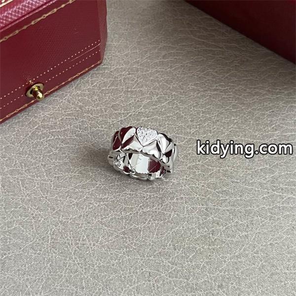 Cartier カルティエ コピー 立体感際立つ ボリュームチェーン リング モード-6