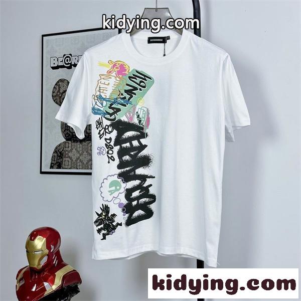 2026春夏流行☆ディースクエアード TシャツコピーDsquared2  動きやすさ重視 デイリーからスポーツまで万能-0