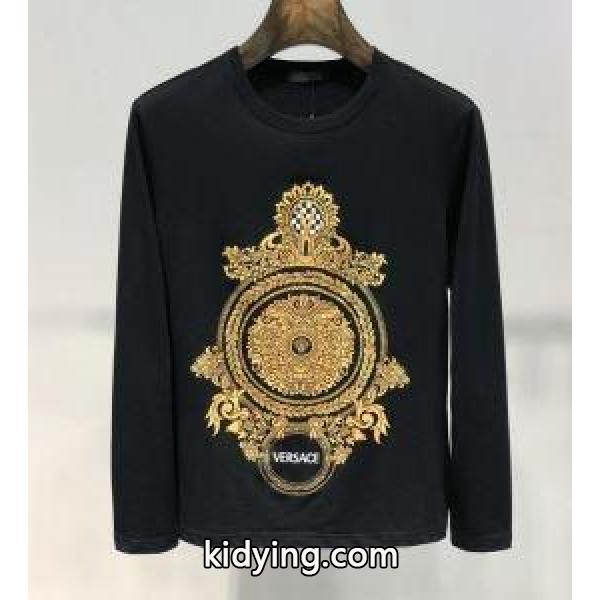 春夏新作も続々登場! ヴェルサーチ VERSACE 長袖Tシャツ 2色可選 2019SS人気ブランド新作アイテム_ヴェルサーチ VERSACE_ブランド コピー 激安(日本最大級)-1