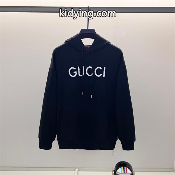 2025秋冬 存在感抜群 ブラック GUCCI グッチ コピー パーカー トレンド満載-0