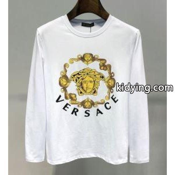ヴェルサーチ VERSACE 長袖Tシャツ 2色可選 人気ファッション雑誌でも掲載 夏の注目2019ブランド新作_ヴェルサーチ VERSACE_ブランド コピー 激安(日本最大級)-0