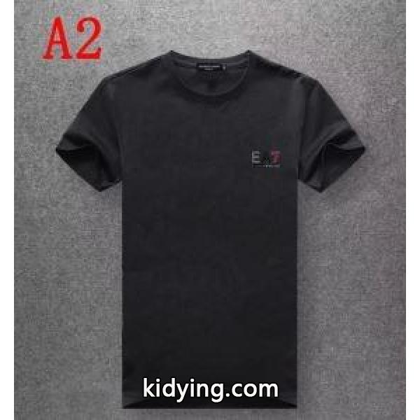 オシャレに圧倒的な人気の 半袖Tシャツ 19年春夏のトレンド激安 アルマーニ ARMANI_アルマーニ ARMANI_ブランド コピー 激安(日本最大級)-1