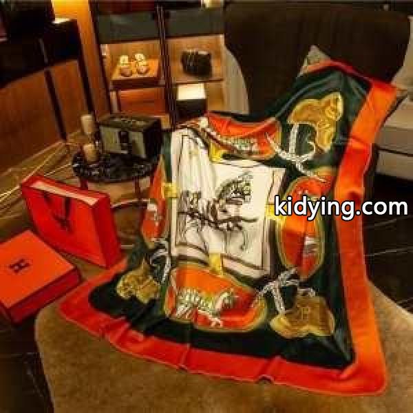 綺麗な光沢があります エルメス HERMES 吸汗性に優れた天然素材 ブランケット お取り付けも取り外しも便利_エルメス HERMES_ブランド コピー 激安(日本最大級)-0