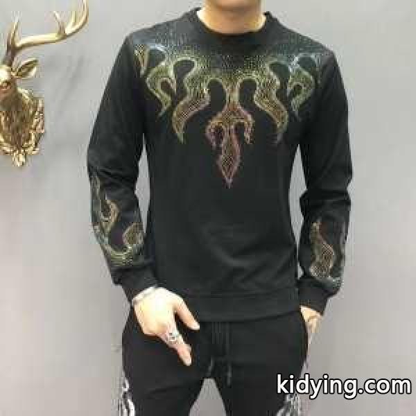 2019秋冬の必需品 フィリッププレイン PHILIPP PLEIN プルオーバーパーカー 2色可選 秋を感じるスタイルを楽しむ_フィリッププレイン PHILIPP PLEIN_ブランド コピー 激安(日本最大級)-0
