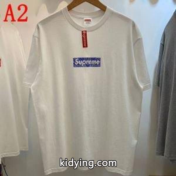 夏の注目2019ブランド新作 2019 Box Supreme 01FW Paisley Box Logo Tee シャツ/半袖 4色可選_シュプリーム SUPREME_ブランド コピー 激安(日本最大級)-3