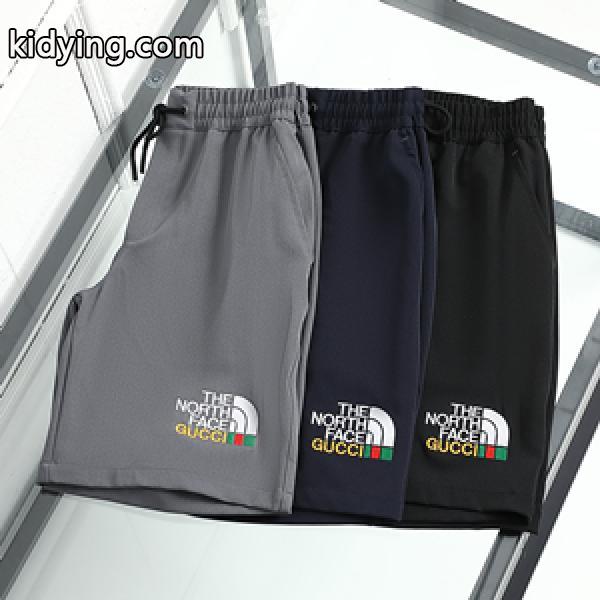 在庫品薄人気商品 Guccl x The North Face ノースフェイスコピー ショートパンツ 通気性が優れ お洒落上級者な装い-0