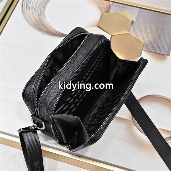 DIOR ディオール コピー コンパクト設計 ミニショルダーバッグ エンボス 軽量-7