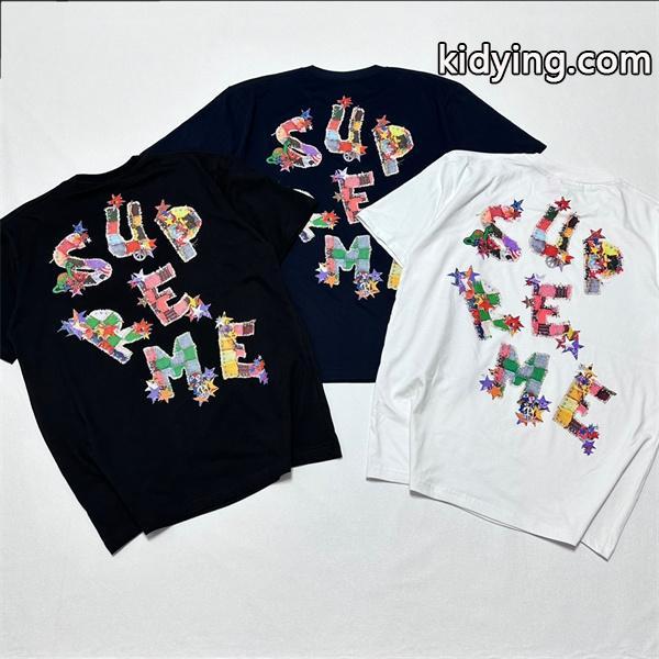 完売シュプリームSUPREME 24SS PATCHWORK TEE 半袖 Tシャツ  ティーシャツ メンズ_ブランド コピー 激安(日本最大級)-0