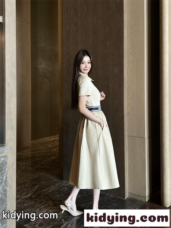 人気 ブラック エレガント 都会系 レディース ワンピース DIOR ディオール コピー-4