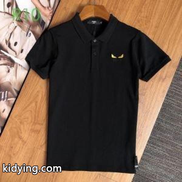 2色可選 簡単こなれコーデ 半袖Tシャツ 街のおしゃれさんに大歓迎 フェンディ FENDI 快適な通気性の良い_フェンディ FENDI_ブランド コピー 激安(日本最大級)-1