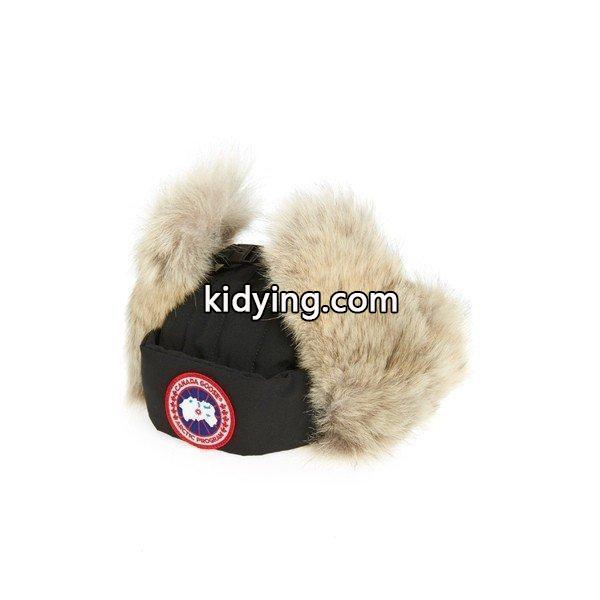 カナダグース 帽子 アクセサリー メンズ Canada Goose Down Fill Aviator Hat with Genuine Coyote Fur Trim Black :36-v60i3ydum4-0236:asty-shop2 - 通販ショッピング-0