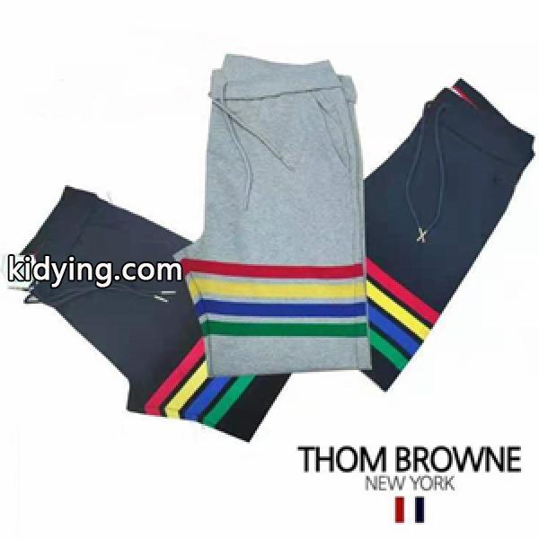 値段が激安な人気定番THOM BROWNE コピー メンズパンツ 3色展開 優しい肌触り カジュアルボトムス-0