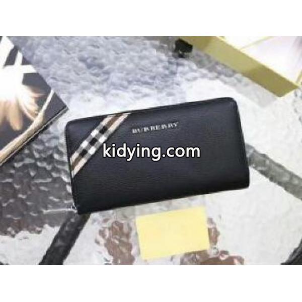 シンプルなBURBERRY バーバリー財布メンズ長財布ラウンドファスナーウォレットプレゼント_バーバリー メンズ財布_財布 メンズ_スーパーコピーブランド激安通販 専門店-0