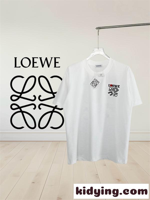 話題沸騰 LOEWE ロエベ コピー 半袖Tシャツ 洒落 トレンド カジュアル 2026新作-1