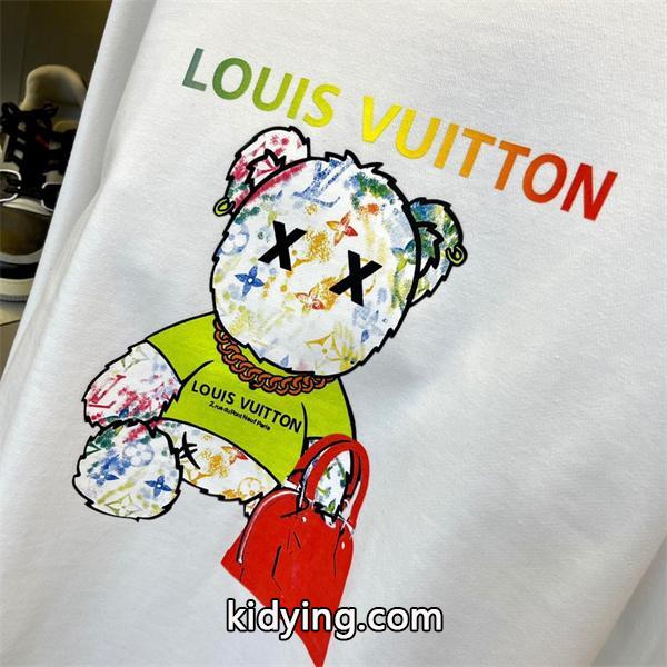 Louis Vuitton ルイヴィトン コピー ベア プリント パーカー ホワイト  遊び心あふれる カラフルデザイン-2