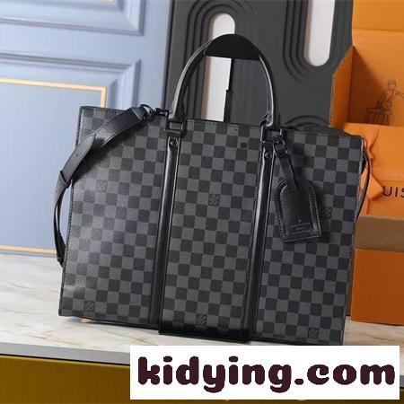 モダン ハンドバッグ メンズビジネス用 ルイヴィトン コピー 大容量 収納力抜群 上品仕上げ LOUIS VUITTON-0