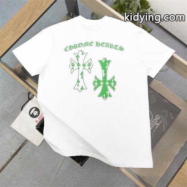人気を抑えて新品 CHROME HEARTS最速春夏トレンド クロムハーツ 半袖Tシャツ_クロムハーツ CHROME HEARTS_ブランド コピー 激安(日本最大級)-0