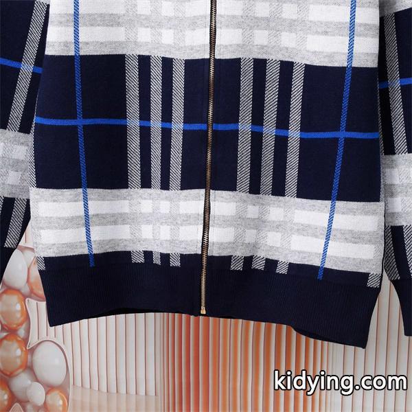 バーバリー コピー BURBERRY 好評続出 2025秋冬特製 クラシックチェック ニットパーカー-7