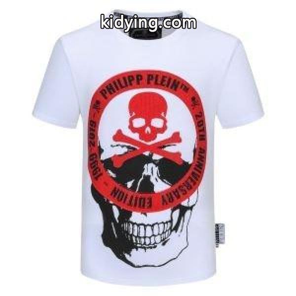 着こなしの幅が広がる 半袖Tシャツ 2色可選 重たいイメージがあるフィリッププレイン PHILIPP PLEIN_フィリッププレイン PHILIPP PLEIN_ブランド コピー 激安(日本最大級)-1