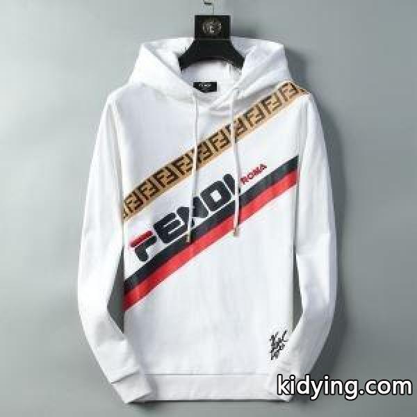 2色可選 最新秋冬トレントフェンディ2019年秋冬最新のトレンド FENDI この秋トレンドに合わせる着こなし パーカー この冬欲しいスタイル_フェンディ FENDI_ブランド コピー 激安(日本最大級)-1