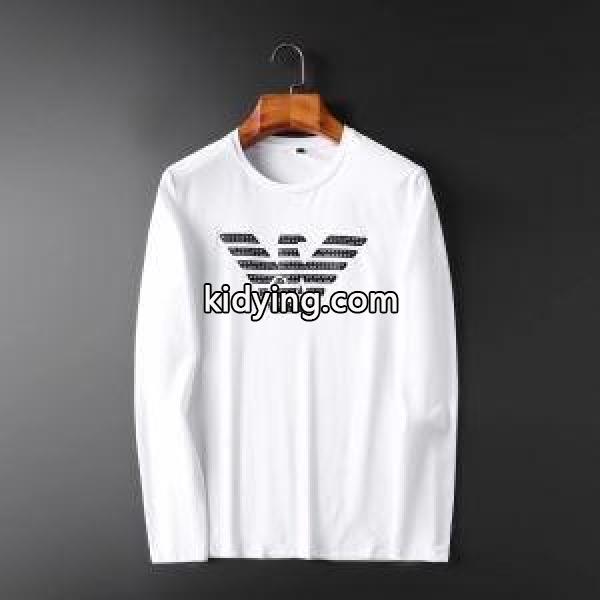 2色可選 長袖Tシャツ アルマーニ ARMANI 2019秋冬におすすめ着こなし 秋冬トレンド最前線_アルマーニ ARMANI_ブランド コピー 激安(日本最大級)-0