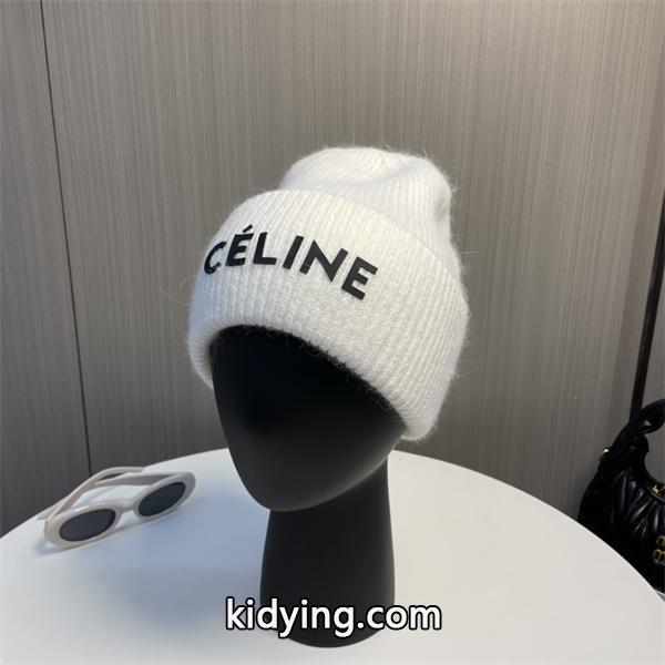 美しい効果も!CELINE セリーヌニット帽 スーパーコピー多色使いが魅力の別注モデル__ブランド コピー 激安(日本最大級)-0