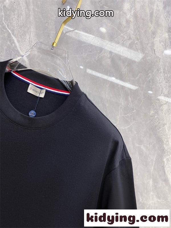 スケッチエンブレム アートロゴ 街映えセレクト MONCLER モンクレール コピー 半袖Tシャツ ラインドロー-3