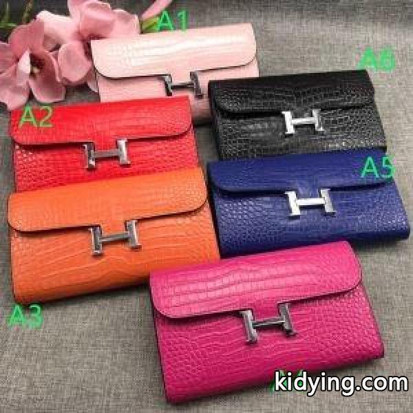 HERMES エルメス レディース ロングウォレット ファッションの最先端コレクション コンスタンス 6色可選 コピー 最安値-0