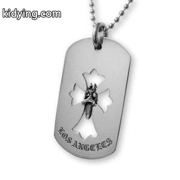 Chrome Hearts クロムハーツ クロス ダガー LA ドッグタグ :chdt-10la:BEYOND COOL - 通販ショッピング-0