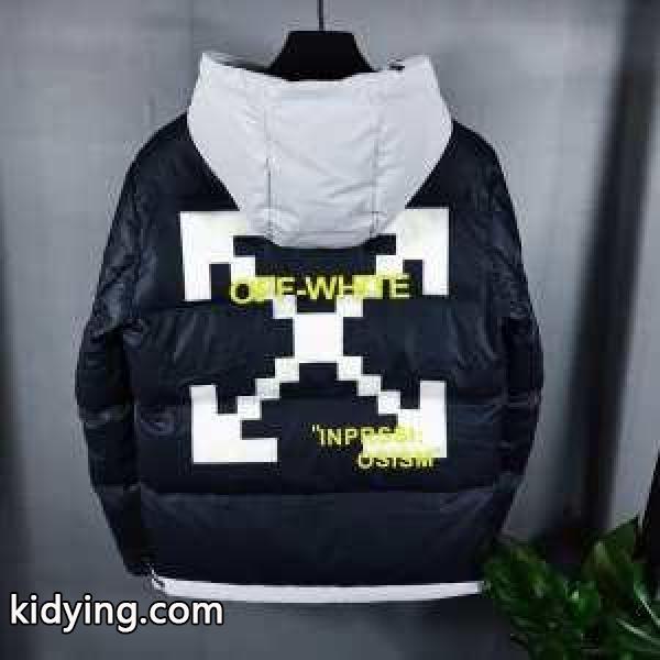 2色可選 この秋トレンドに合わせる着こなし Off-White オフホワイト 秋冬ファッションをバランスよく仕上げる メンズ ダウンジャケット 秋冬ファッションの決め手_Off-White オフホワイト_ブランド コピー 激安(日本最大級)-1