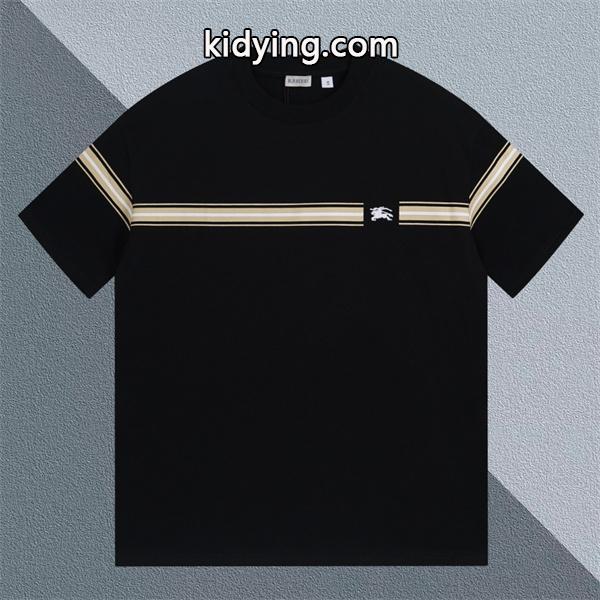収縮性のある 春夏新作 半袖Tシャツ バーバリー BURBERRY 大人気ブランド_スーパーコピーブランド激安通販 専門店-0