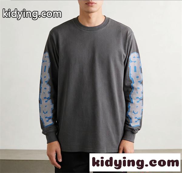 Supreme SS26 Cracked Sleeve L/S Top シュプリーム 長袖tシャツコピー 通販ショッピング-1