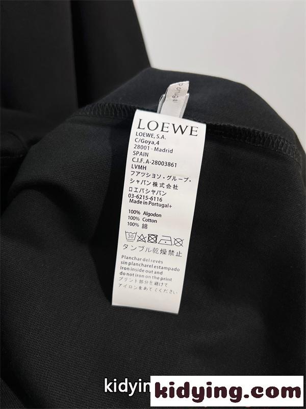 LOEWE ロエベ コピー 半袖Tシャツ メンズ 人気話題 上品シンプル 柔軟素材 夏服-8