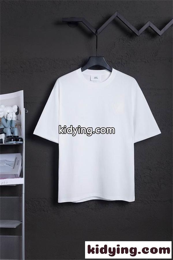 アミ パリス tシャツスーパーコピー型崩れしにくい ヘビーウェイトコットン 2026新作 AMI PARIS 半袖-3