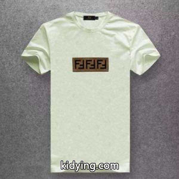 VIPSALE◆関税込 FENDI メンズ ブラウン ジャガード 半袖Tシャツ41887352フェンディ t シャツ コピー１０色展開-7