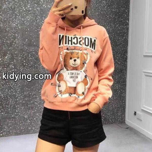 21SS流行り激安新作 MOSCHINO 偽物 モスキーノ パーカー 2色可選 元気溢れる 幅広い季節にぴったり-0