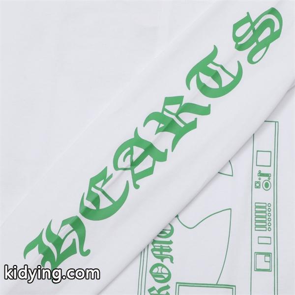 クロムハーツ 偽物 フレッシュ グラフィカル 長袖Tシャツ Aoyamaロゴプリント CHROME HEARTS-2