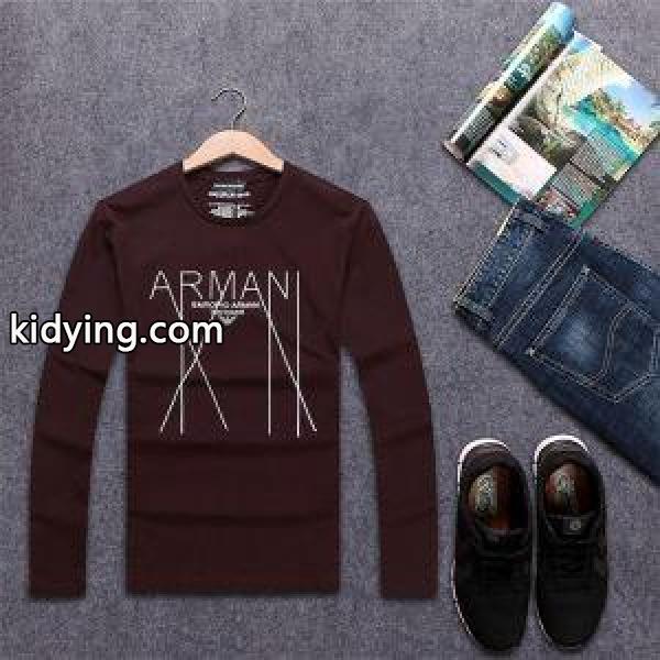 激安大特価定番人気 長袖Tシャツ アルマーニ ARMANI 2017秋冬 大好評 3色可選_アルマーニ ARMANI_ブランド コピー 激安(日本最大級)-2