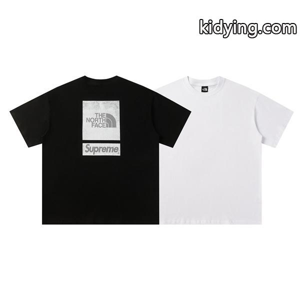 大人気Supreme x THE NORTH FACE シュプリームtシャツコピー 半袖tシャツコピー-0