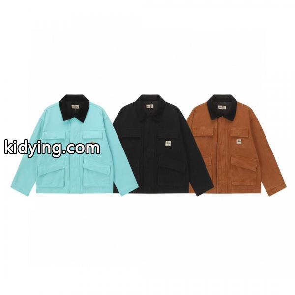 ❤上品❤Stussy Washed Canvas Shop Jackeステューシージャケットコピー2025人気ランキング-1