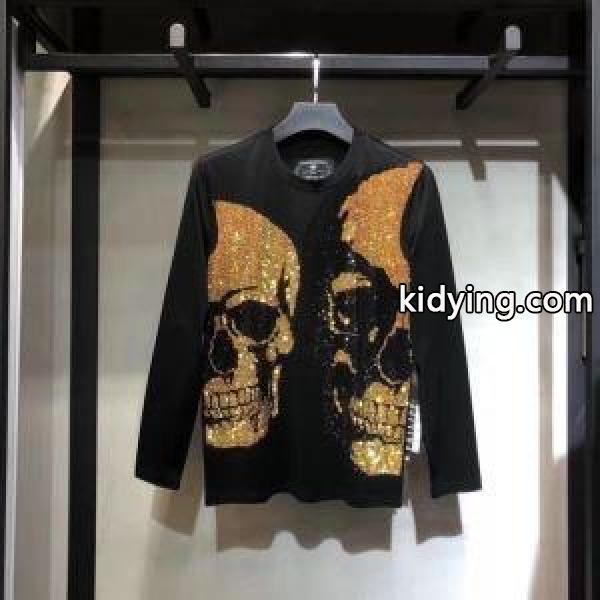 フィリッププレイン 長袖/Tシャツ 冬で可愛くて楽チンな人気アイテム PHILIPP PLEIN 秋冬っぽいスタイルを作り出す_フィリッププレイン PHILIPP PLEIN_ブランド コピー 激安(日本最大級)-0