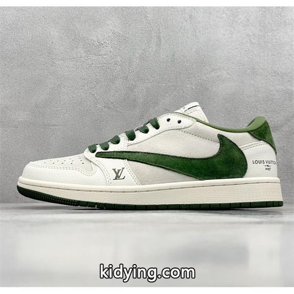 Travis Scott x Nike Air Jordan 1 Low x Louis Vuitton 人気ファッション雑誌でも掲載 LOUIS VUITTON ルイ ヴィトンスニーカー コピー 激安(日本最大級)-0