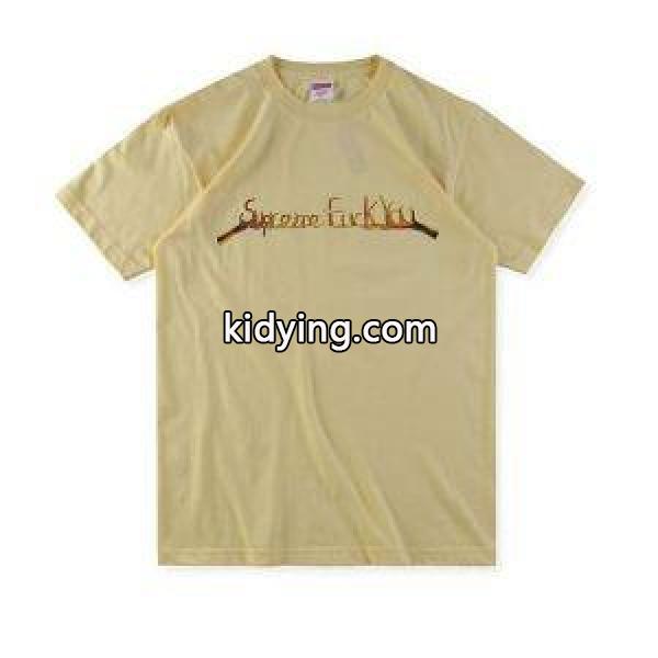 Supreme FUCK YOU TEE 最高な材料 ずっと愛用したいアイテム SUPREME シュプリーム 半袖Tシャツ 多色可選 好評につき継続中_シュプリーム SUPREME_ブランド コピー 激安(日本最大級)-6