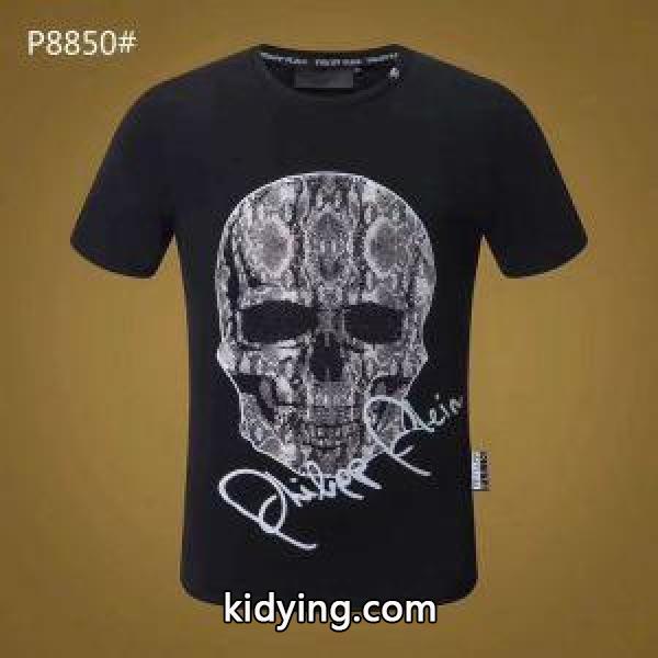大人気新作 抜群の着心地 フィリッププレイン PHILIPP PLEIN 半袖Tシャツ 2018新品セール_フィリッププレイン PHILIPP PLEIN_ブランド コピー 激安(日本最大級)-0
