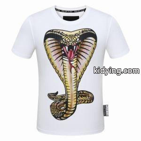 不思議格安セール フィリッププレイン PHILIPP PLEIN 2色可選 半袖Tシャツ 18新品*最安値保証_フィリッププレイン PHILIPP PLEIN_ブランド コピー 激安(日本最大級)-1
