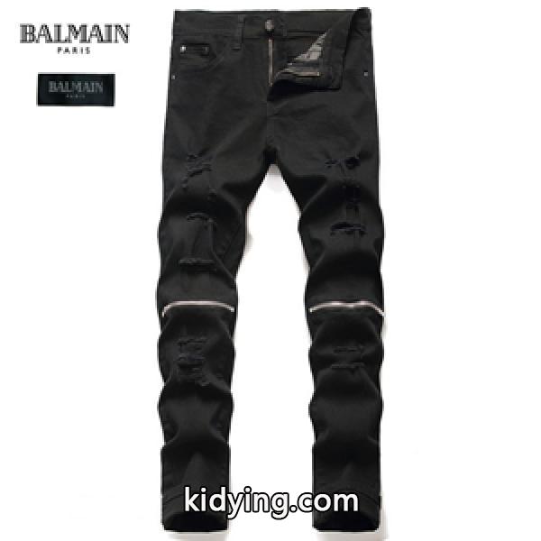 急激な注目度を高めるBALMAIN バルマン偽物 メンズジーンズ 2色可選 個性あるセンス 目を惹く新品-0
