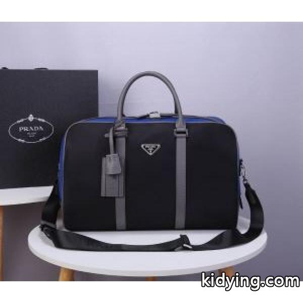 安心安全人気通販 プラダ PRADA 20新作です ショルダーバッグ デザインお洒落_プラダ メンズバッグ_バッグ メンズ_スーパーコピーブランド激安通販 専門店-0
